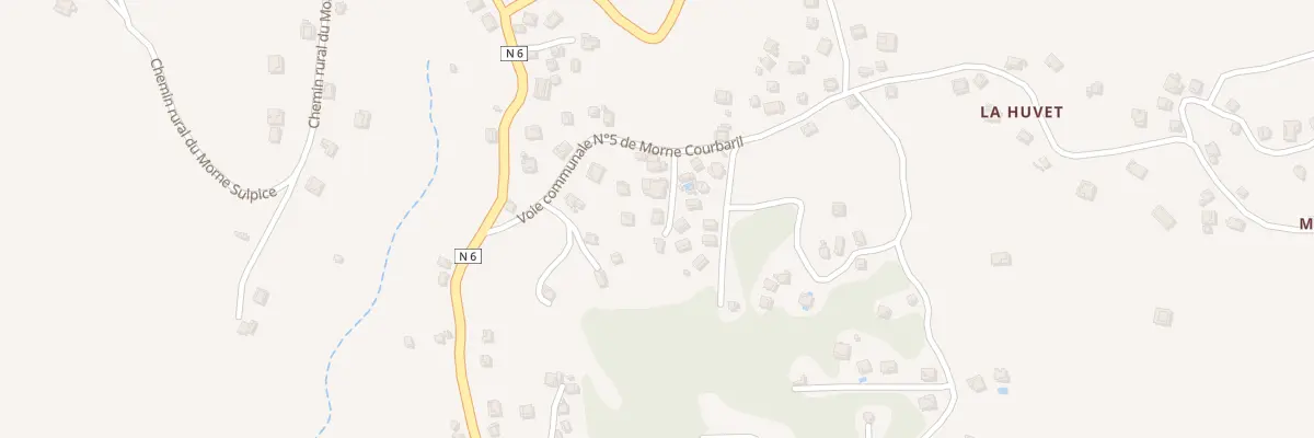 Plan du 5888F Morne Courbaril au Marin