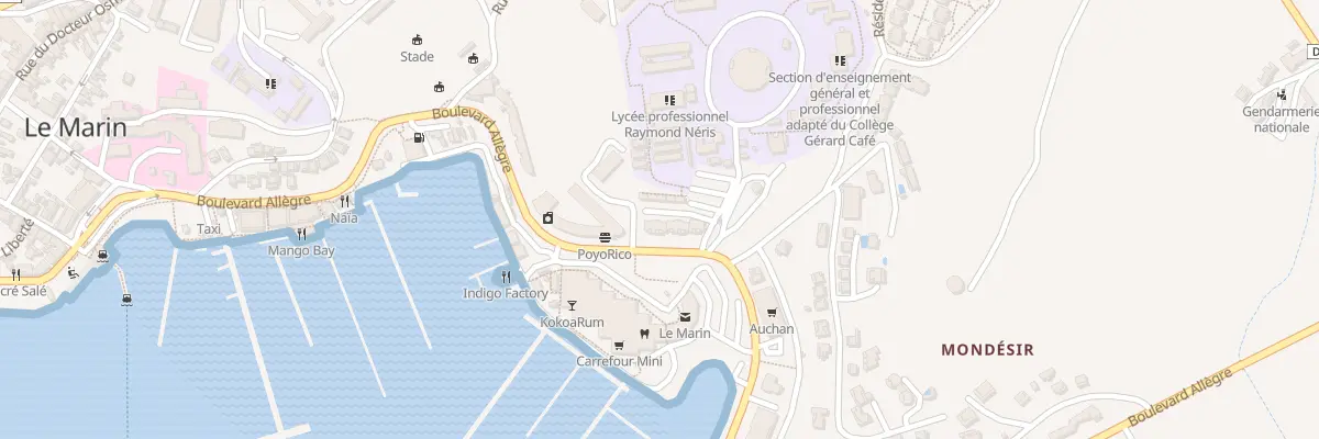 Plan du 5390F Res l’Oceane au Marin