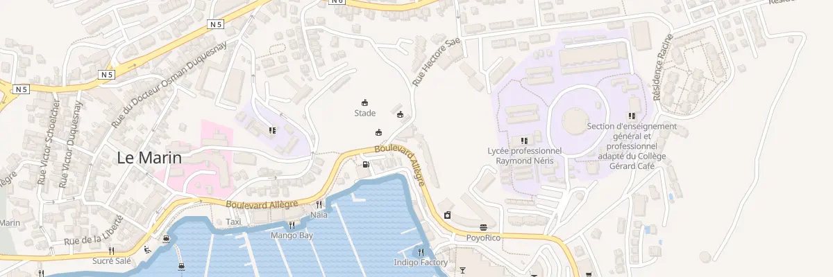 Plan du 5260F Res Les Rivages d’Ulysse au Marin
