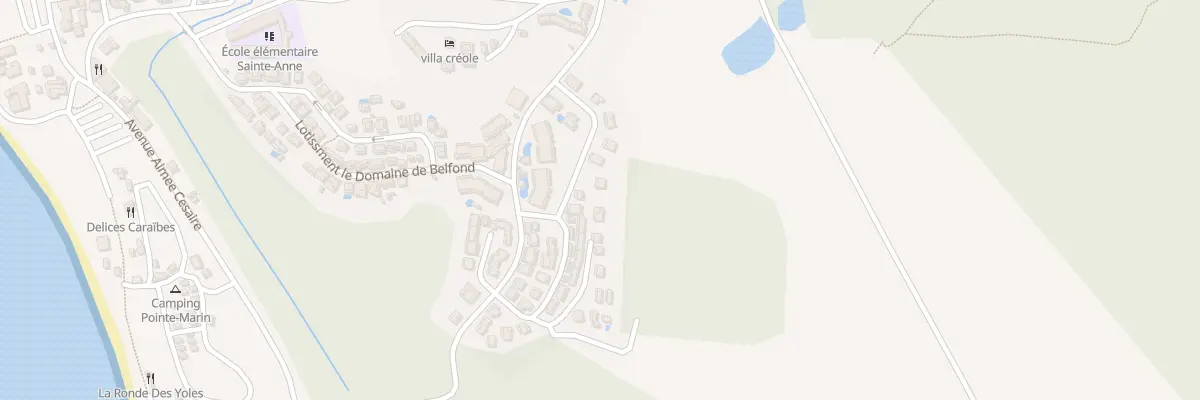 Plan du 92 Lot le Domaine de Belfond à Sainte-Anne