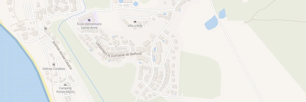 Plan du 5161 Lot le Domaine de Belfond à Sainte-Anne