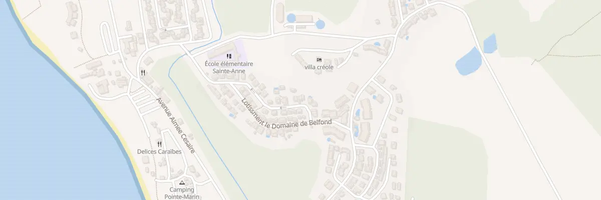 Plan du 35B Lot le Domaine de Belfond à Sainte-Anne