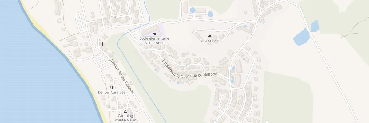 Plan du 40 Lot le Domaine de Belfond à Sainte-Anne