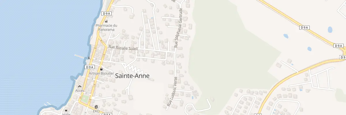 Plan du 21 Rue Ludovic Versé à Sainte-Anne