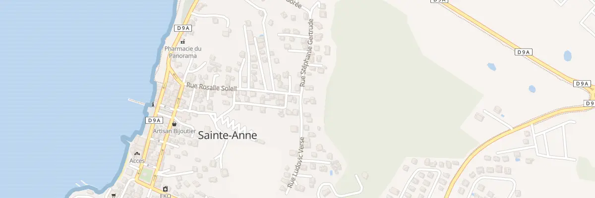 Plan du 23 Rue Ludovic Versé à Sainte-Anne