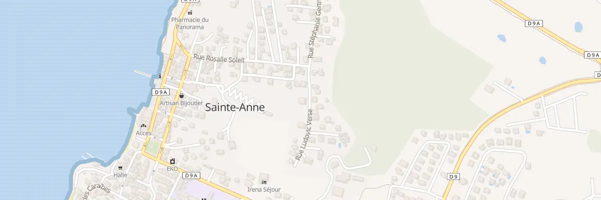 Plan du 15 Rue Ludovic Versé à Sainte-Anne