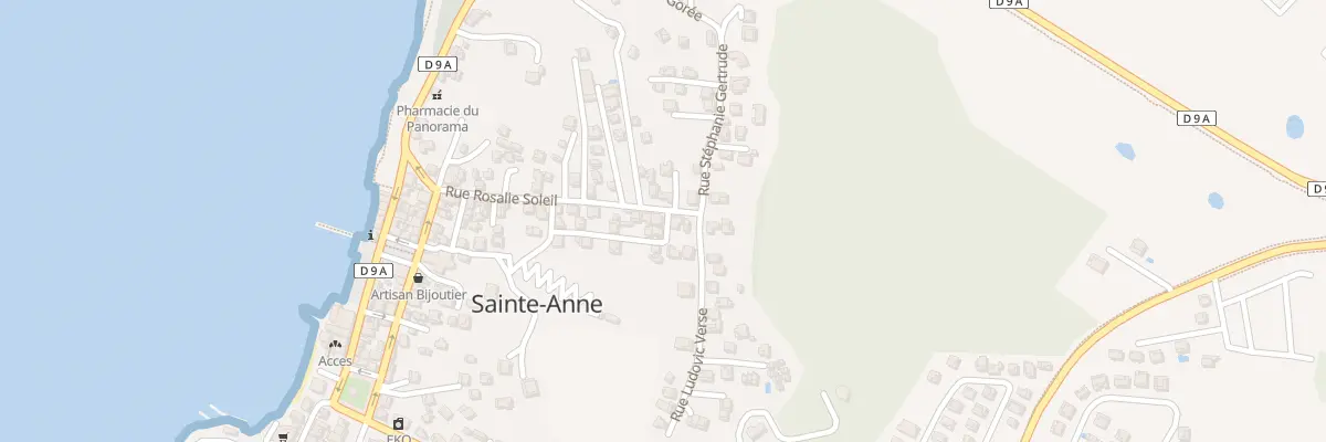 Plan du 30 Rue Rosalie Soleil à Sainte-Anne