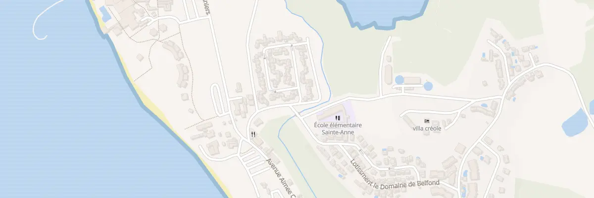 Plan du 7 Cité Pointe Marin à Sainte-Anne