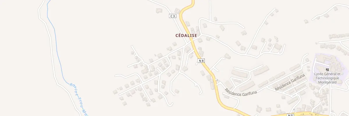 Plan du 5549F Cedalise au Marin