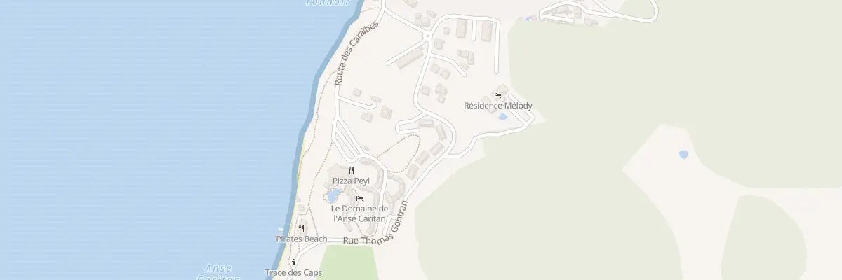 Plan du 6072F Anse Caritan à Sainte-Anne