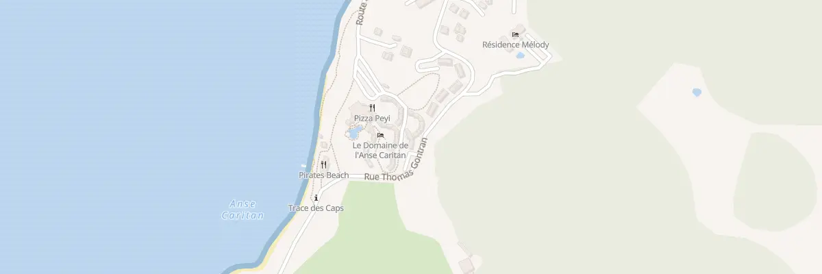 Plan du 5973F Anse Caritan à Sainte-Anne