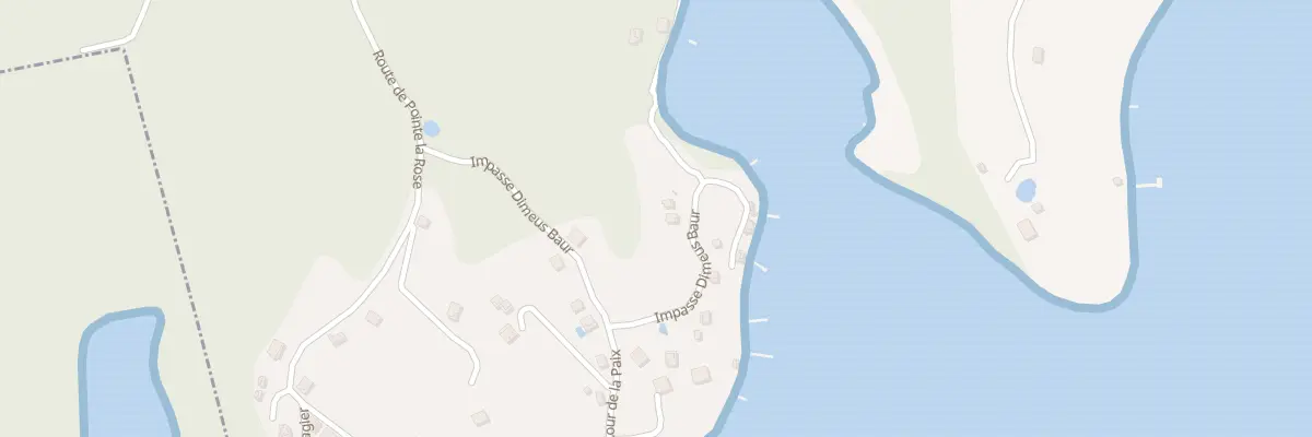 Plan du 206 Pointe La Rose au Robert