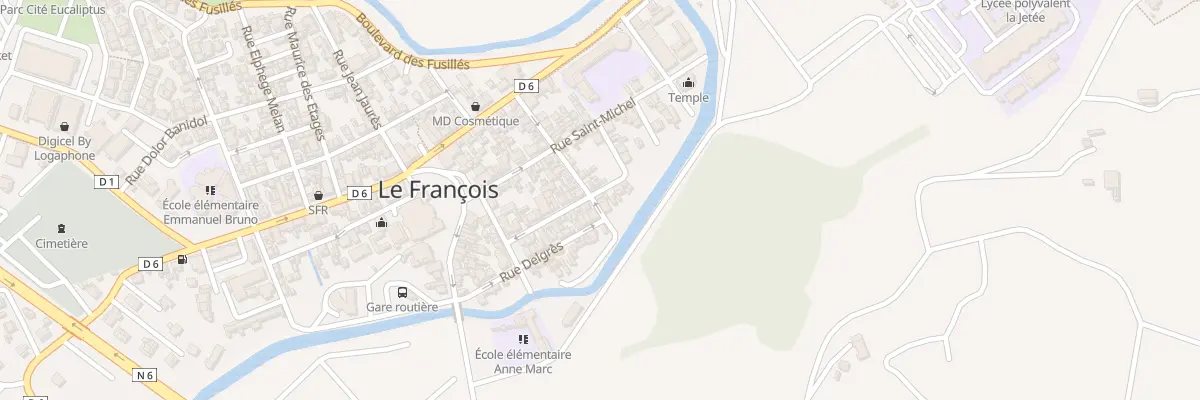 Plan du 5379F Rue Joseph Lagrosillière au François