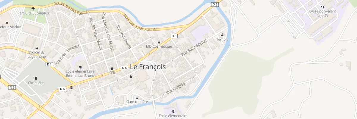 Plan du 16 Rue Saint-Michel au François