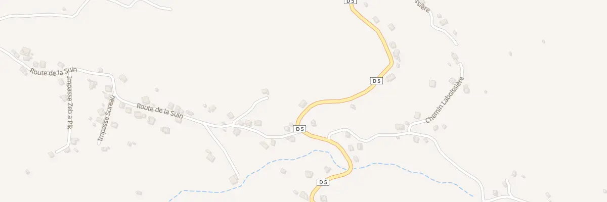 Plan du 5233 La Suin à Saint-Esprit