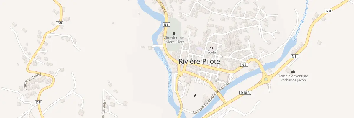 Plan du 5379F Rue des Résistants Caraïbes à Rivière-Pilote