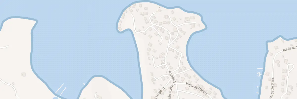Plan du 111 Lot Pointe Hyacinthe au Robert