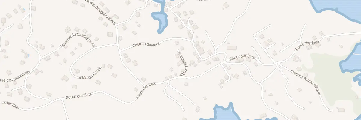 Plan du 5320F Che de l’Ilet (Vc) au Robert