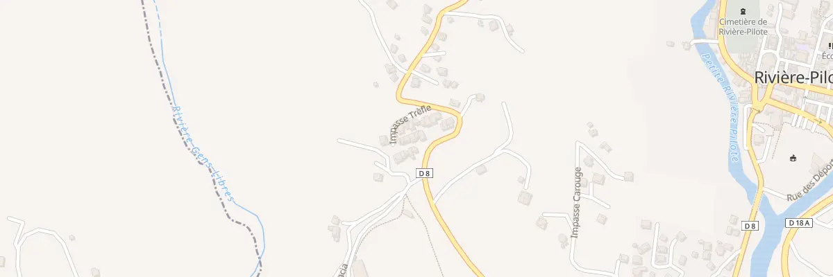 Plan du 5202 Cité en Camee à Rivière-Pilote