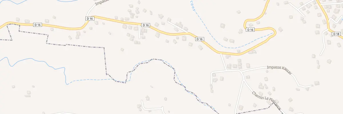 Plan du 5796F Morne Acajou Sud au François