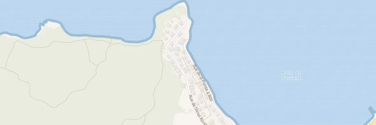 Plan du 52 Rue de la Pointe A Bibi (Cr) à La Trinité