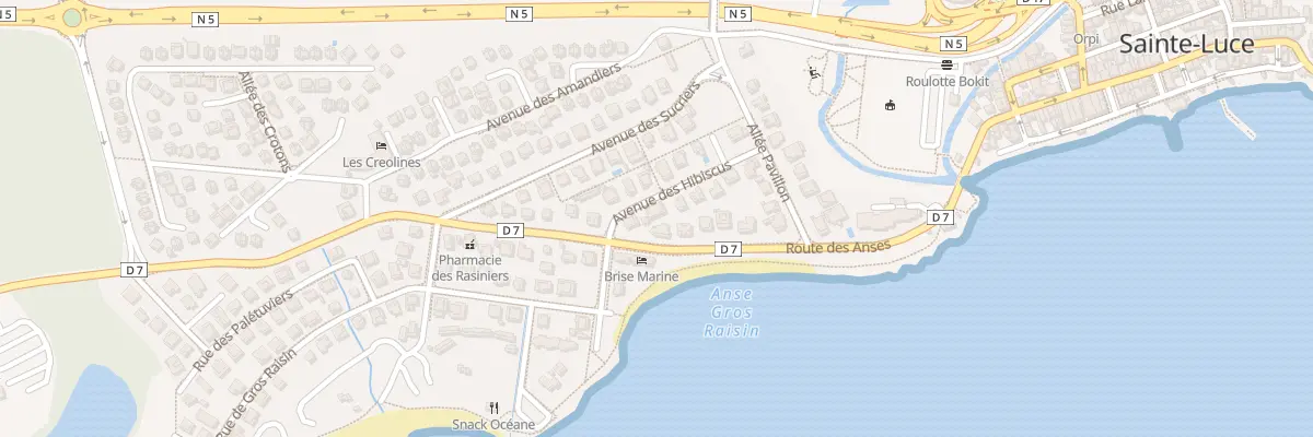 Plan du 5052 Gros Raisin à Sainte-Luce