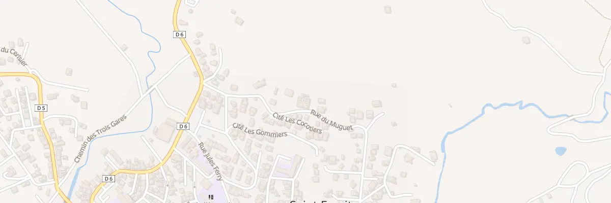 Plan du 5663F Terres Gueydon à Saint-Esprit