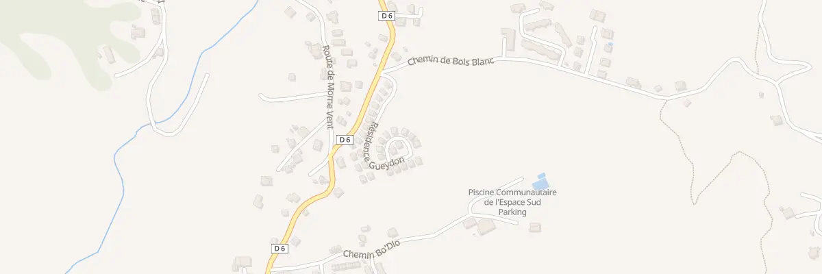 Plan du 30 Res Gueydon à Saint-Esprit