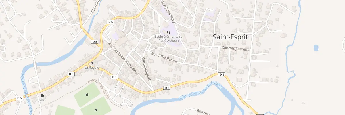 Plan du 5130F Rue du Morne Rouge à Saint-Esprit
