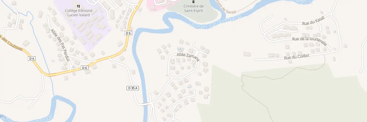 Plan du 39 Lot Bocaly à Saint-Esprit