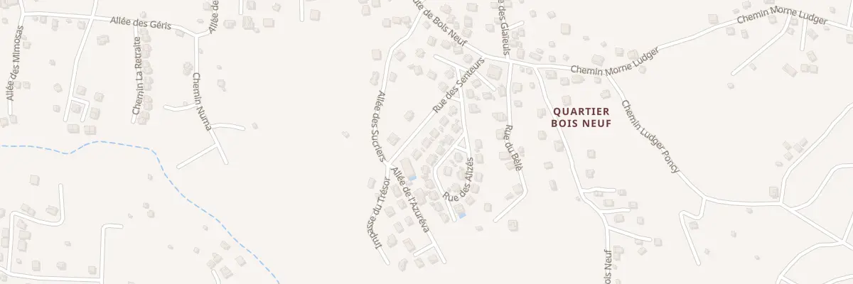 Plan du 15 Rue des Senteurs à Ducos