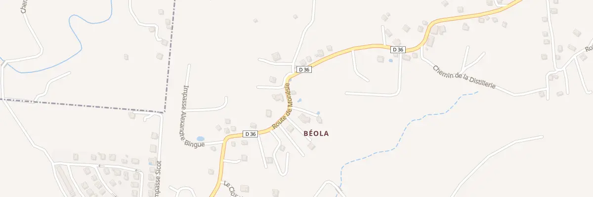 Plan du 5255 Beola à Sainte-Luce