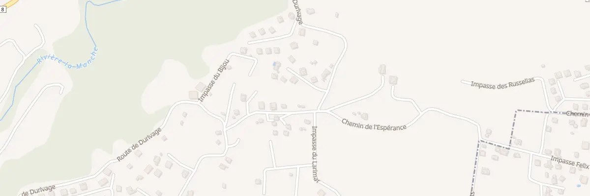 Plan du 5185F Durivage à Ducos