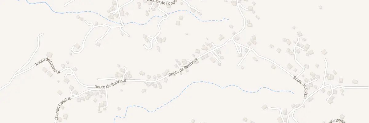 Plan du 5042 Vc de Berthou au Robert