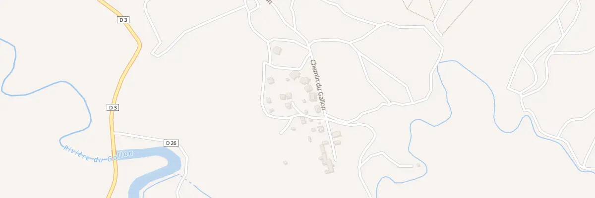 Plan du 5323F Che des Goyaviers à La Trinité