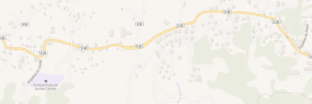 Plan du 39 Lot Domaine de Roches Carrees au Lamentin