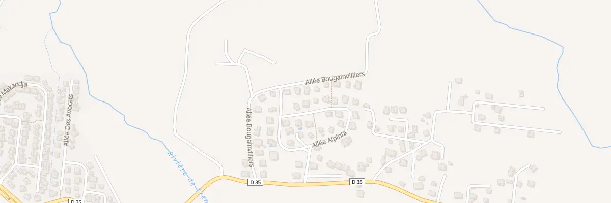 Plan du 5272F Lot La Haut à Rivière-Salée
