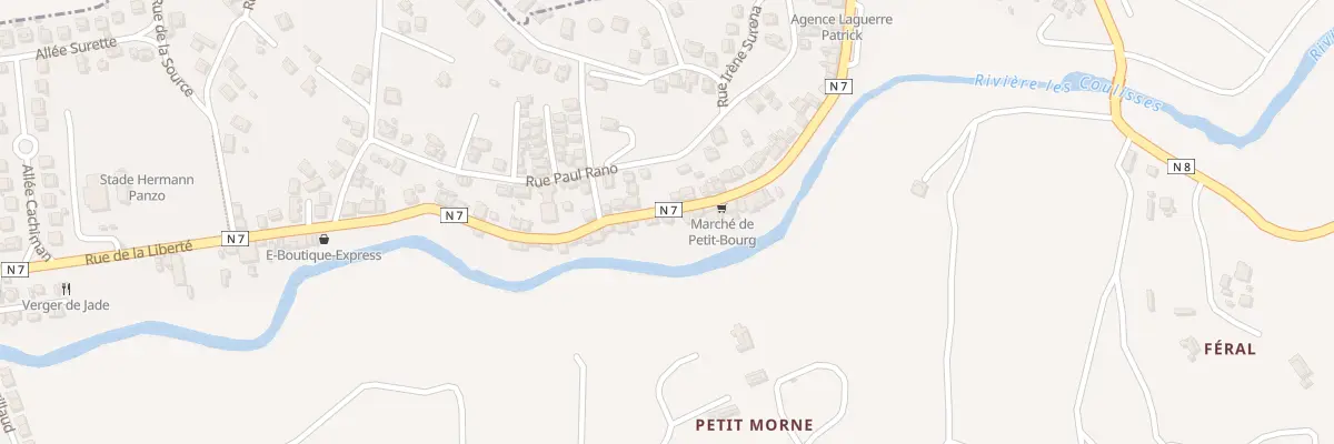 Plan du 58 Rue de la Liberté à Rivière-Salée