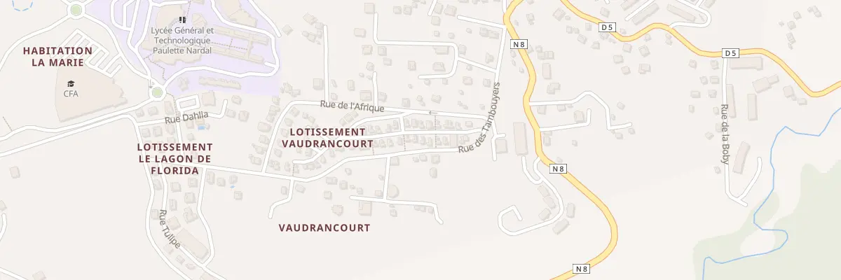 Plan du 24A Rue des Tambouyers à Ducos