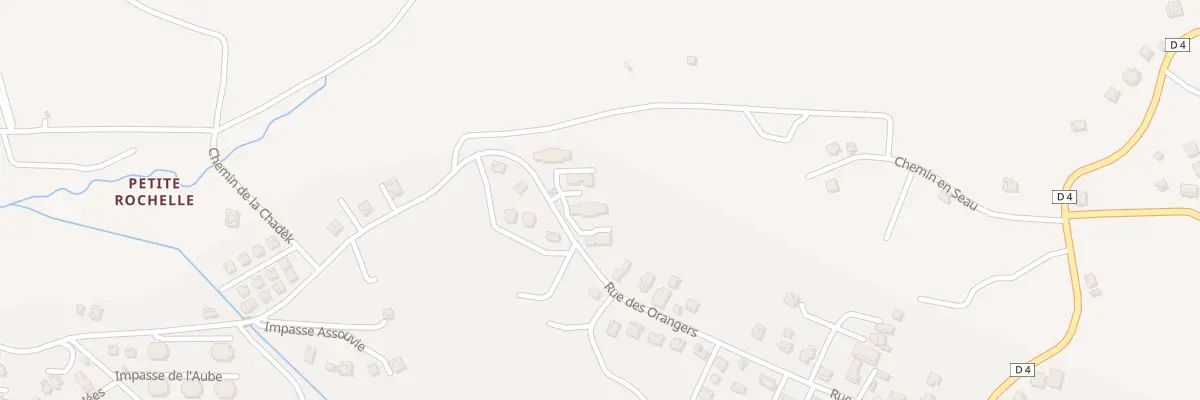 Plan du 34 Rue des Orangers à Ducos
