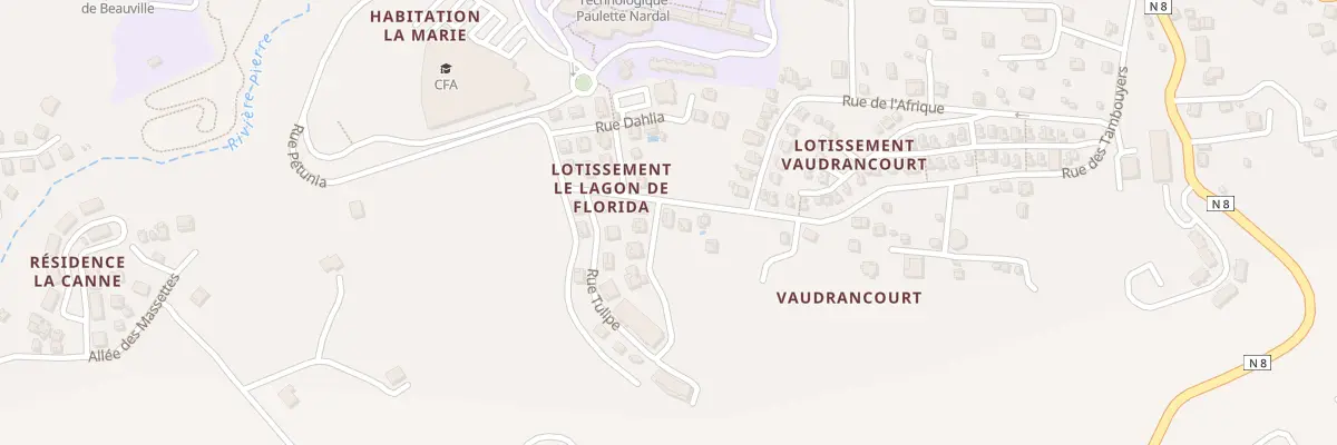 Plan du 6132F Vaudrancourt à Ducos