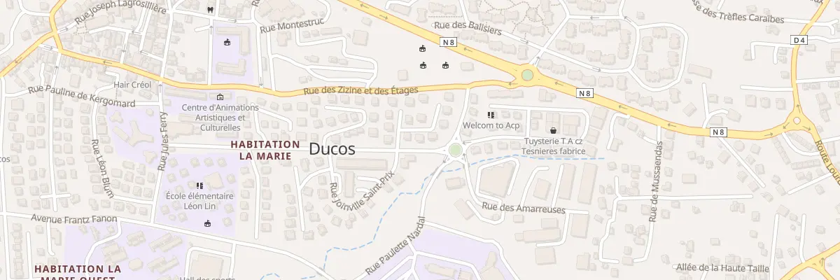 Plan du 24 All des Pommes Lianes à Ducos