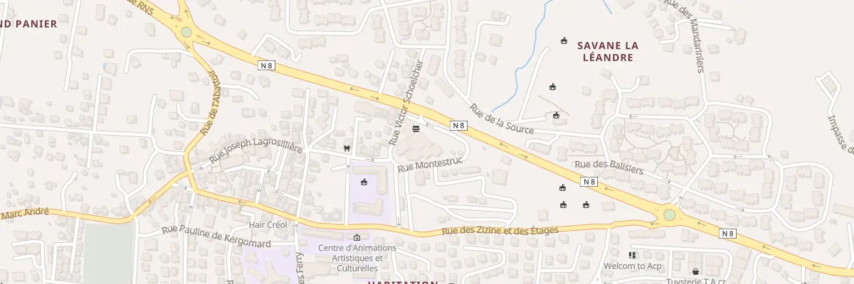 Plan du 5297F Rue de la Source à Ducos