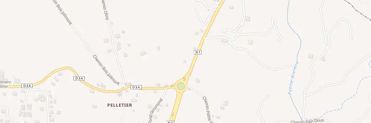 Plan du 5743 Pelletier au Lamentin