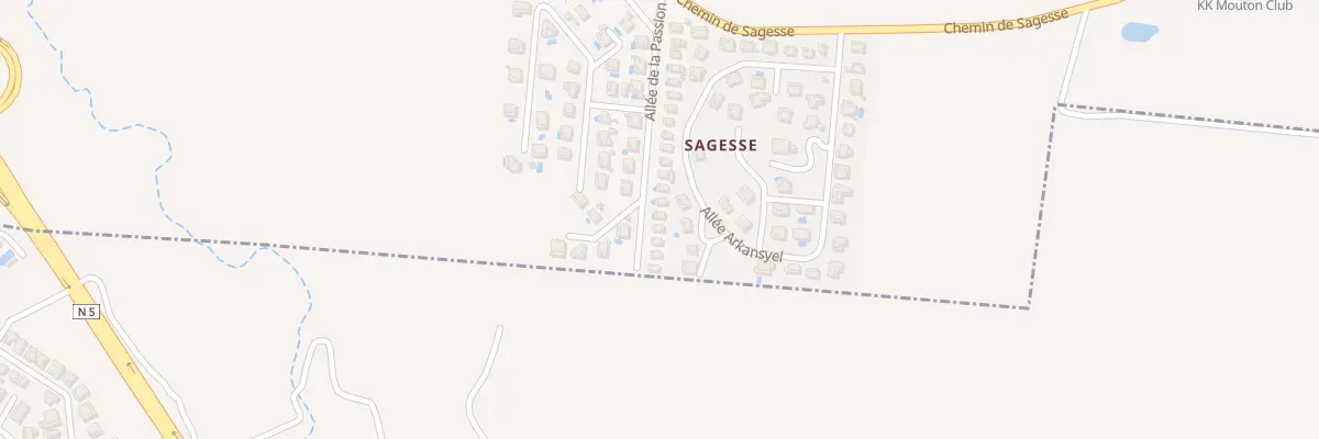 Plan du 12G Lot La Sagesse à Rivière-Salée