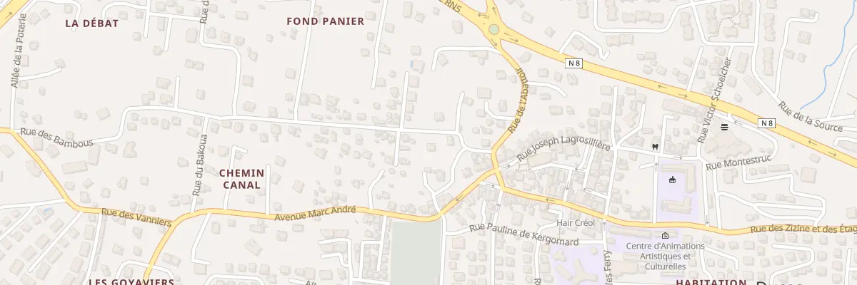 Plan du 5055F Rue du Panier Caraïbe à Ducos