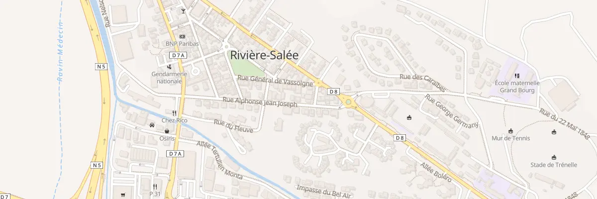 Plan du 31 Rue Alphonse Jean - Joseph à Rivière-Salée