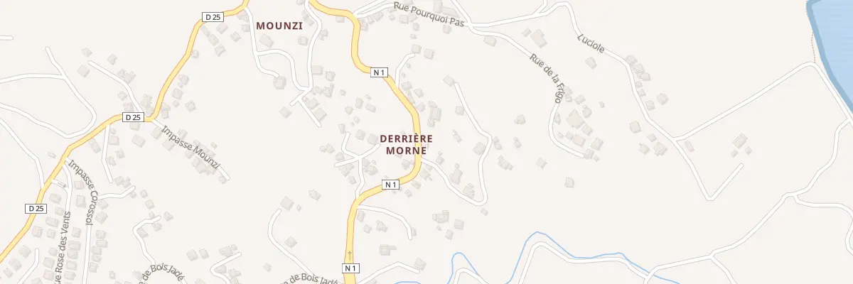Plan du 5064 Derriere Morne Nord à Sainte-Marie