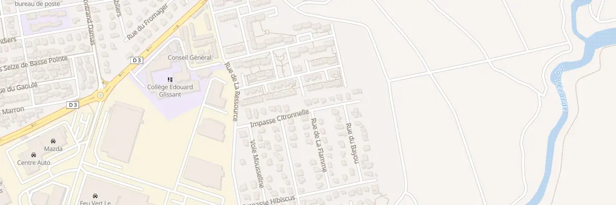 Plan du 23 Imp Citronnelle au Lamentin