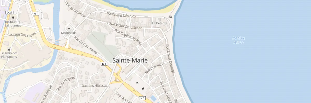 Plan du 5017F All de la Jardinière à Sainte-Marie